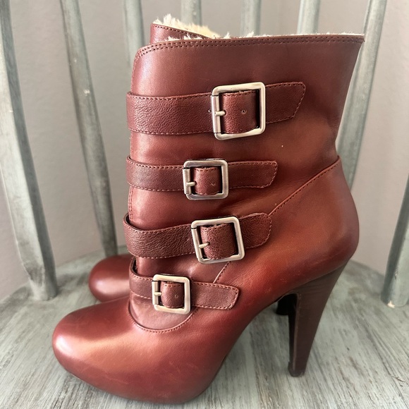 Gianni Bini Women’s Stappy Heel Boots Size 7 - Picture 3 of 6